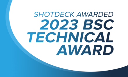 SHOTDECK RECEIVES 2023 BSC TECHNICAL AWARD